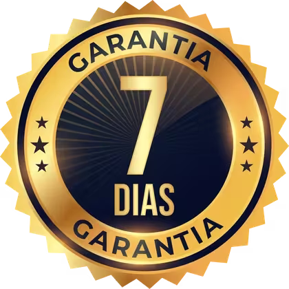 Selo de garantia incondicional de 7 dias